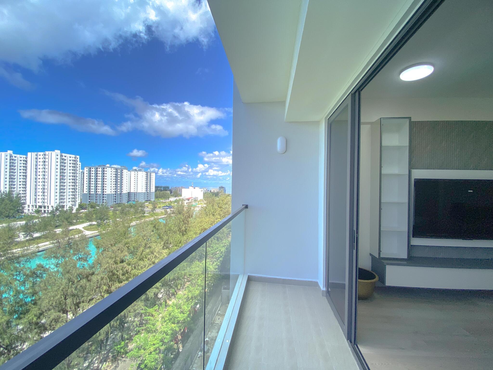 Living Area — 3-bedroom Panoramic Channel Views & Bespoke Interiors Luxury 3BR 3 Balcony Furnished, Maldives